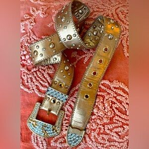 Bling western style belt🧡